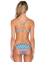 Floral Crossback Bikini Set