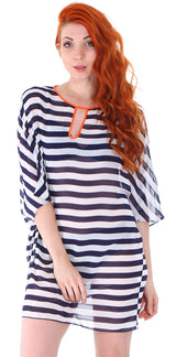 Summer Stripe Cover Up