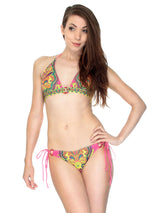 Floral Yellow Bikini Set