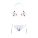 Micro Strawberry Bikini Set