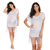 Summer Chiffon White Cover Up