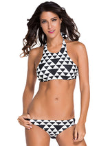 Black & White Bikini Set