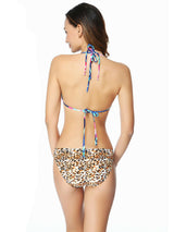 Leopard Print Bikini Set