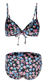 Printed Flowers Bikini Set