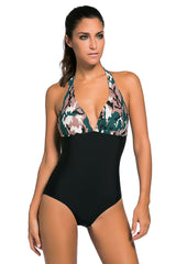 Camouflage Dark Green Monokini