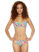 Halter Floral Bikini Set