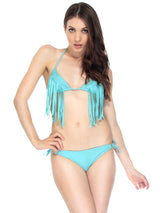 Nylon Tassel Bikini Set