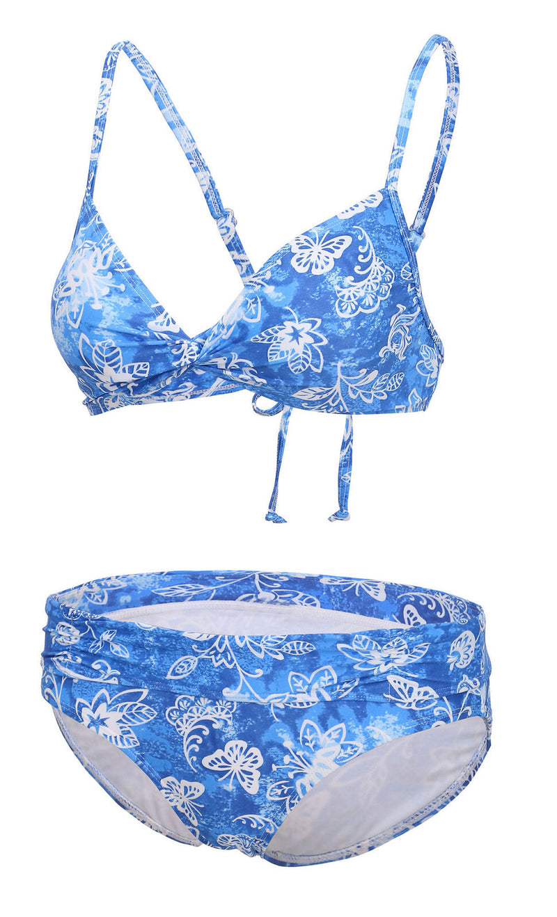 Printed Butterfly Bikini Set