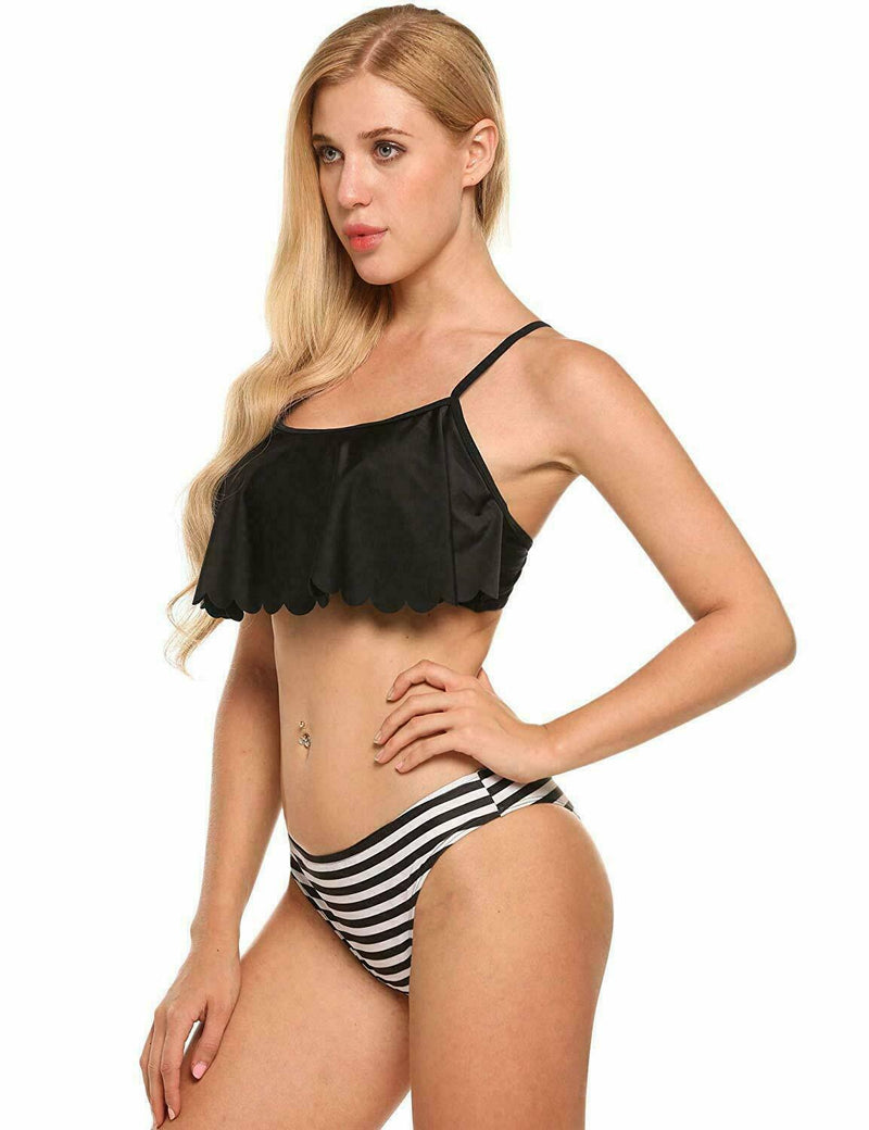 Striped Bikini Set