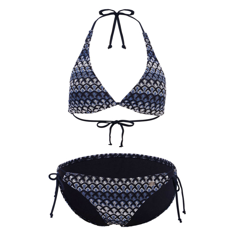 Patterned Bikini Set