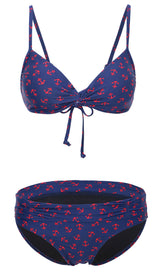 Printed Anchor Bikini Set