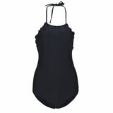 Scalloped Backless Monokini