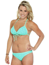 Triangle Green Bikini Set