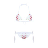 Micro Strawberry Bikini Set