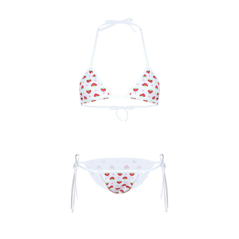 Micro Strawberry Bikini Set