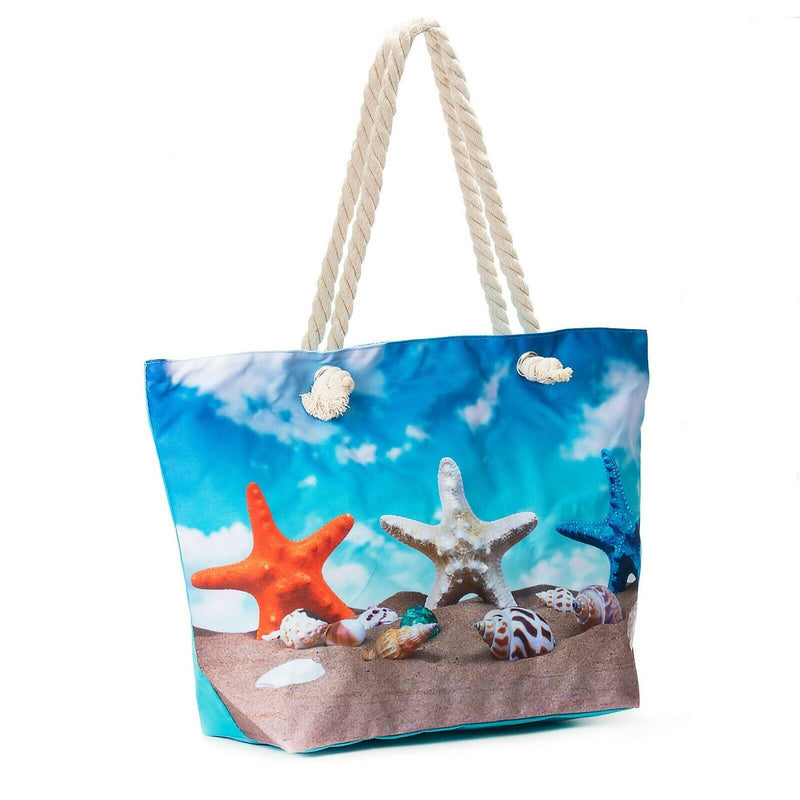 Beach Bag H with Zipper