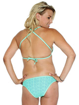 Triangle Green Bikini Set